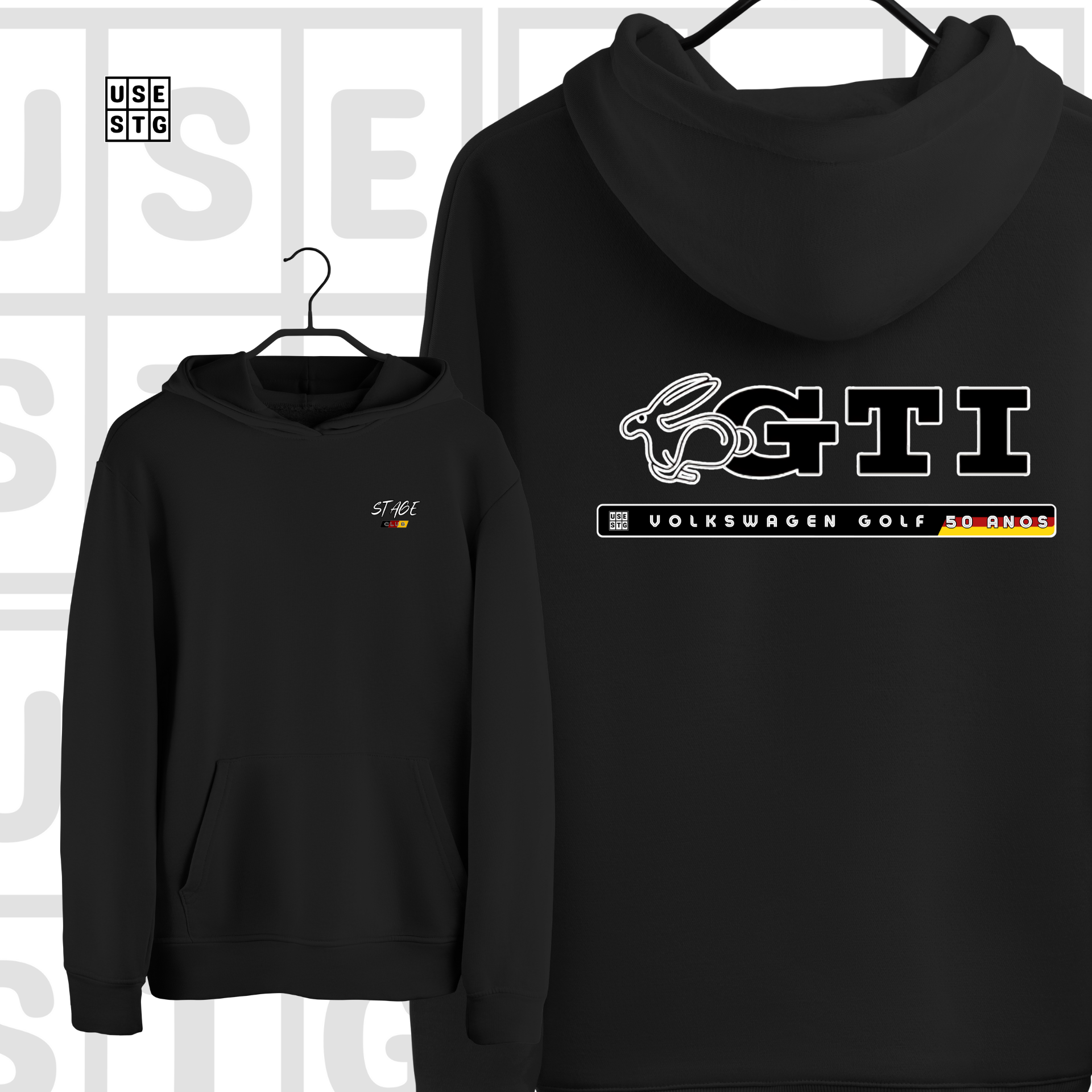 Nome do produto: Moletom GTI 50 anos