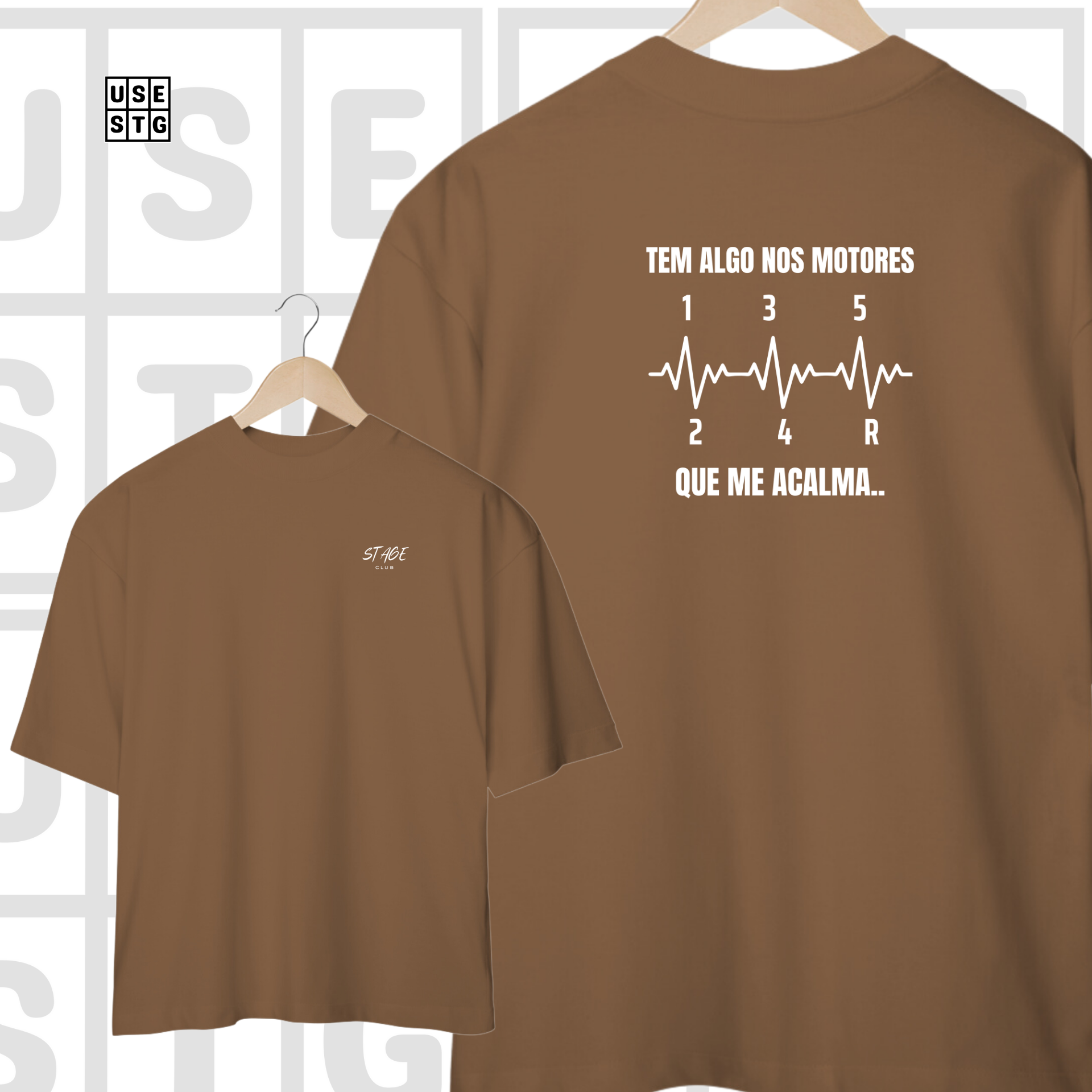 Nome do produto: Oversized Tem algo nos motores....