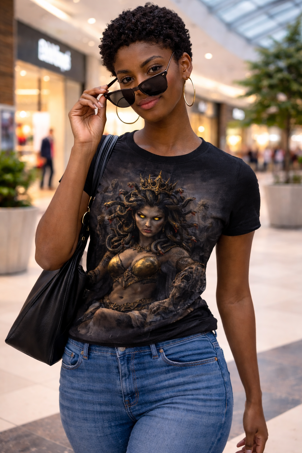 CAMISETA NOVA SKIN CUPULA PRIMAL GORGONA QUEEN