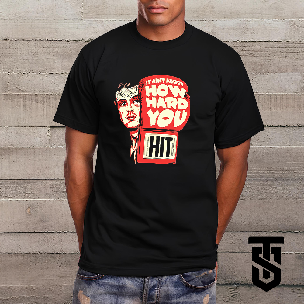 Nome do produto: Rocky Balboa: onde a força está na determinação, não apenas nos punhos.