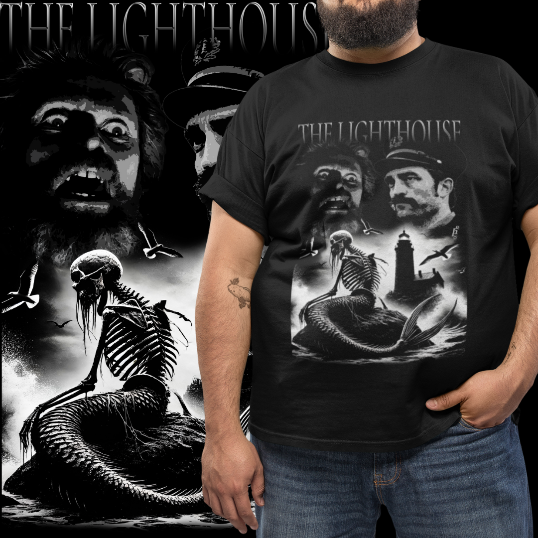 T-SHIRT PLUS SIZE O FAROL - THE LIGHTHOUSE de ROBERT EGGERS
