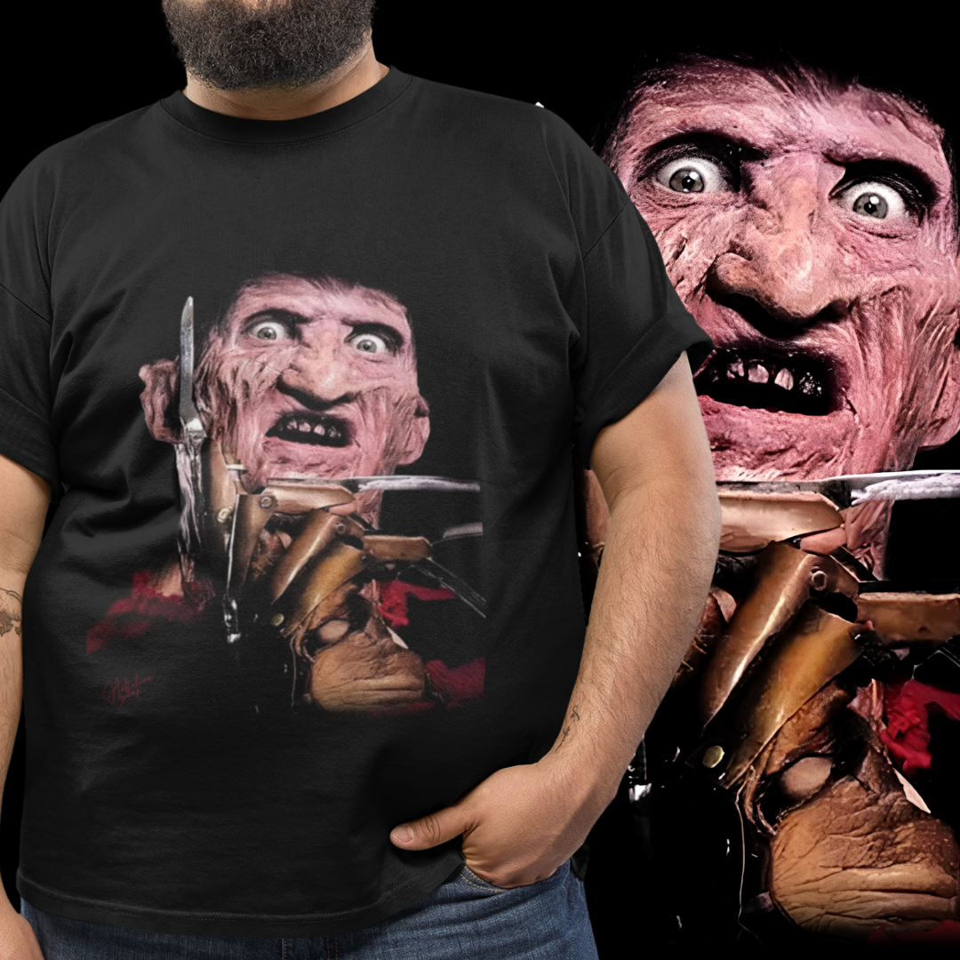 T-SHIRT PLUS SIZE FREDDY KRUEGER | VQA