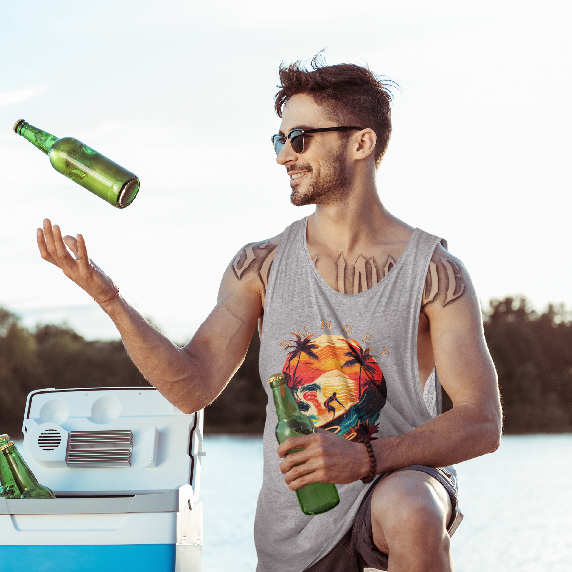 Nome do produto: Sunset Surfer