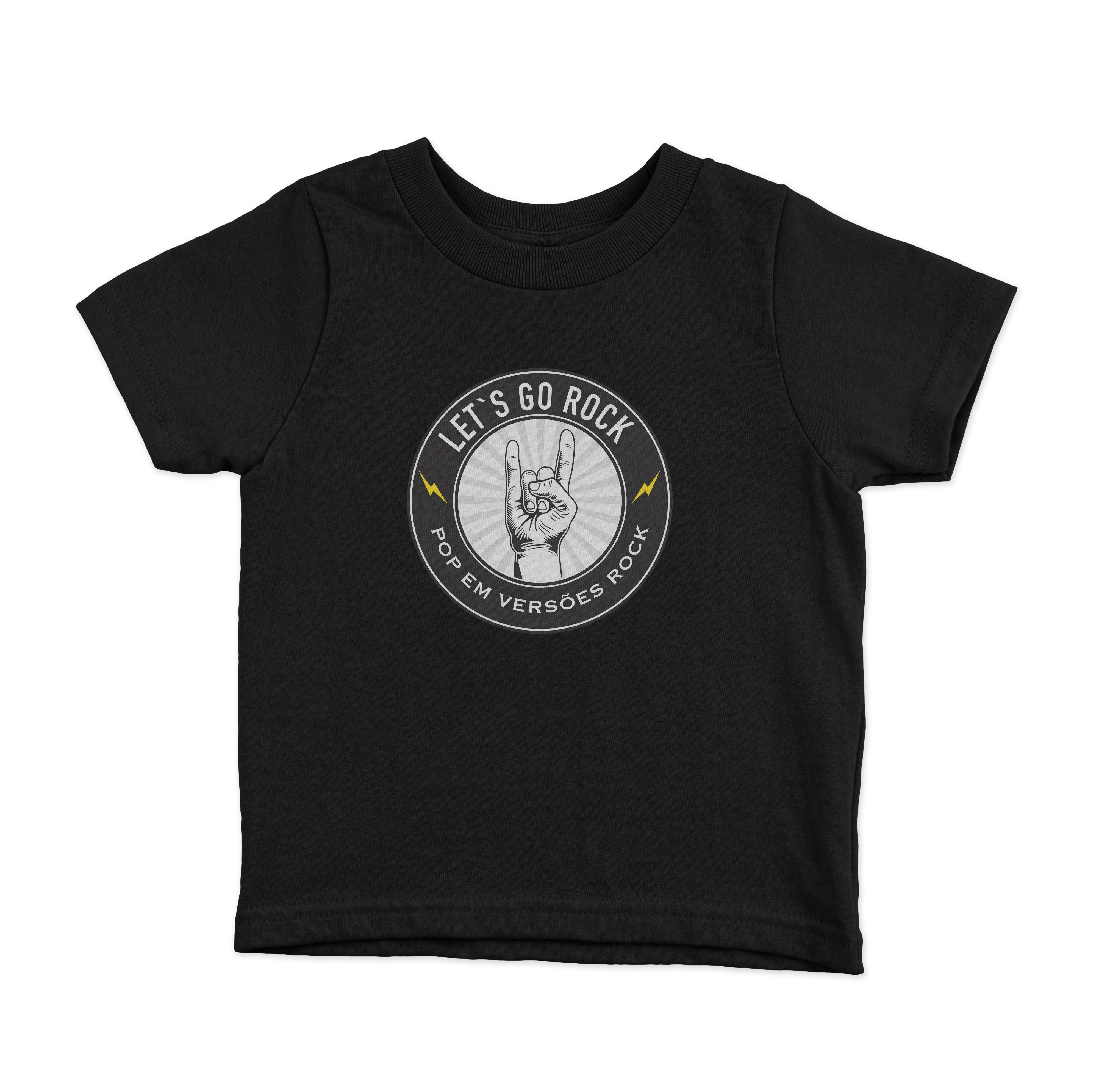 Nome do produto: INFANTIL LET\'S GO ROCK - LOGO