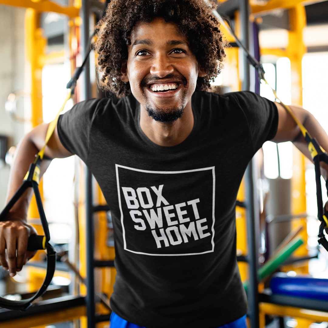 Nome do produto: CAMISETA CROSSFIT BOX SWEET HOME