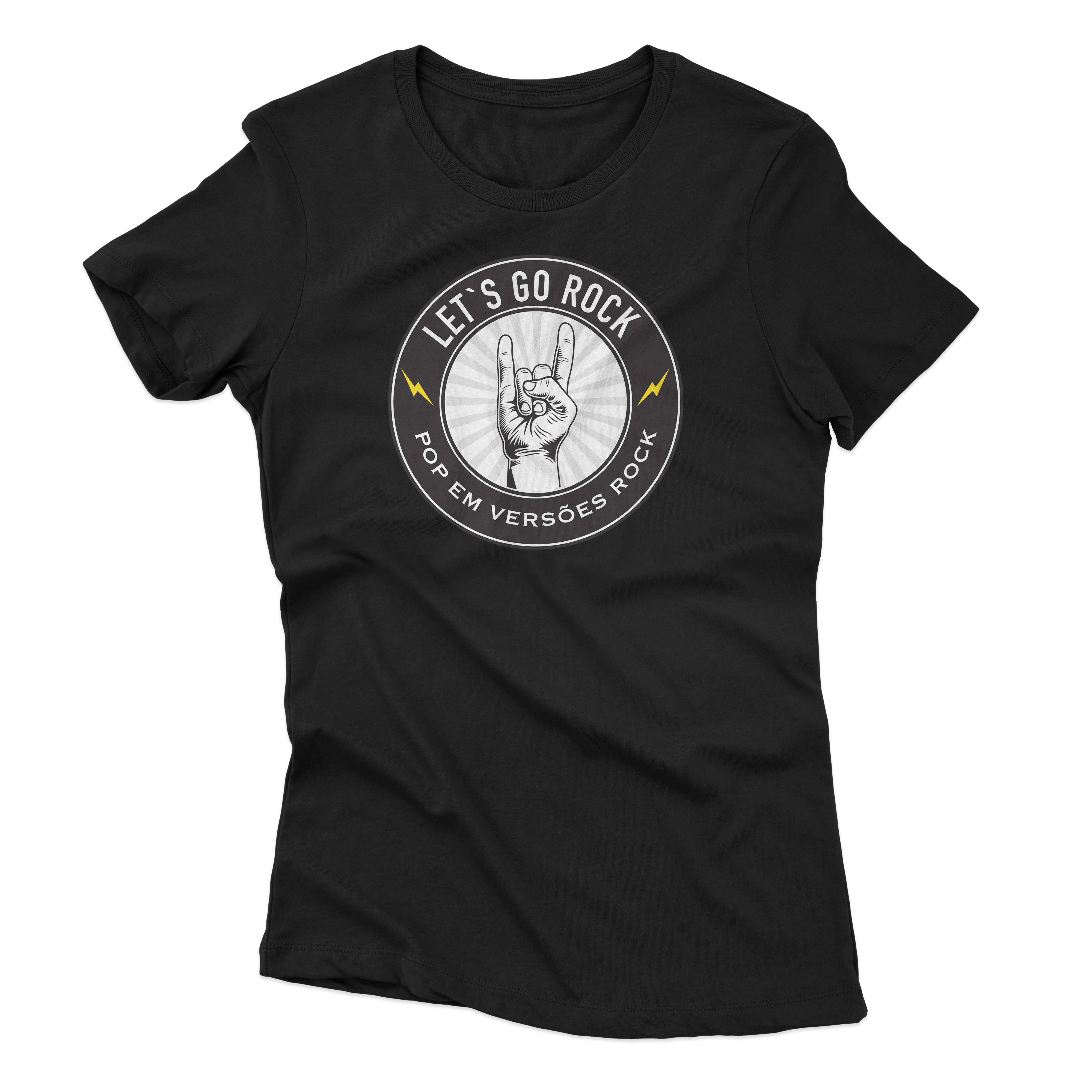 Nome do produto: BABY LONG LET\'S GO ROCK - LOGO