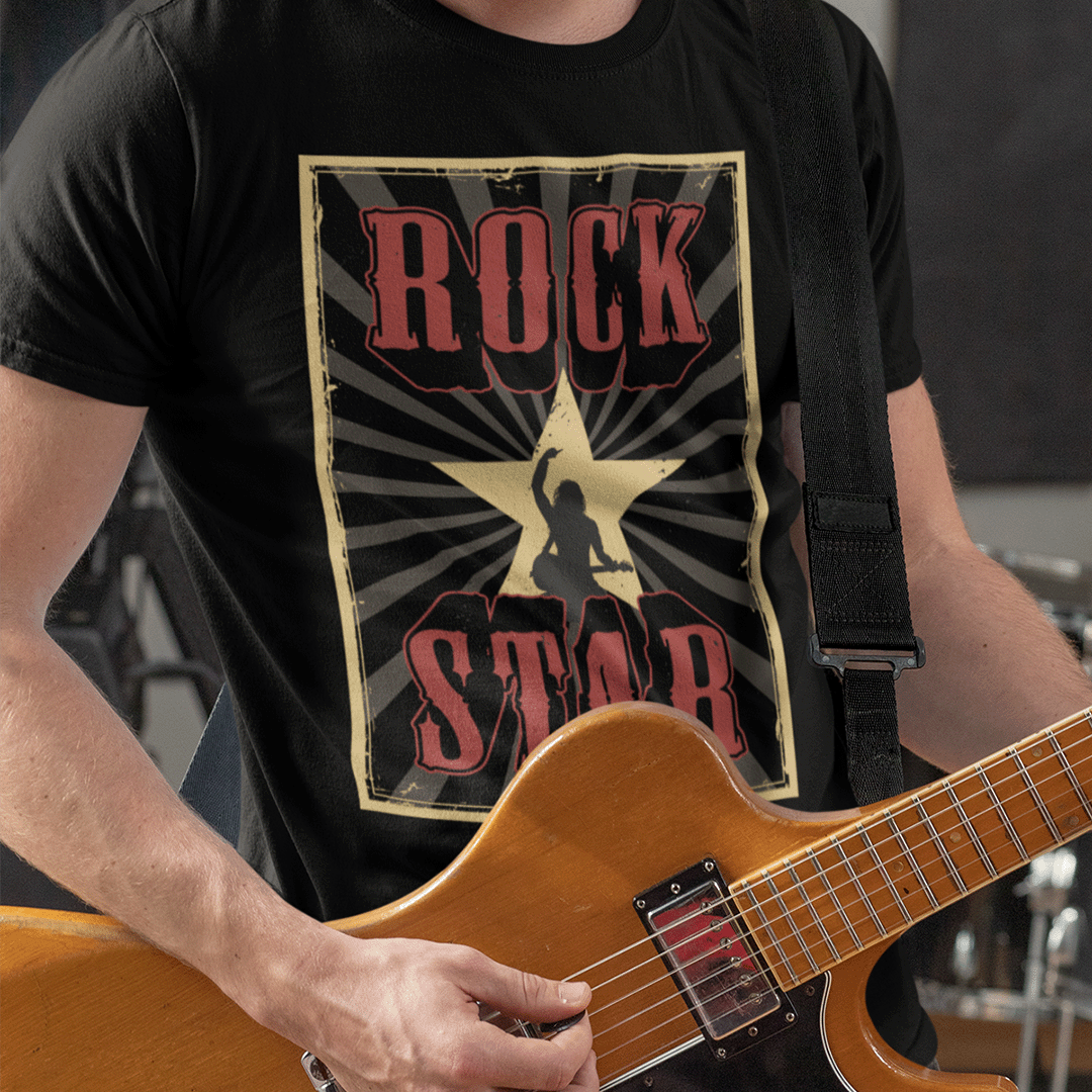 Nome do produto: CAMISETA ROCK STAR