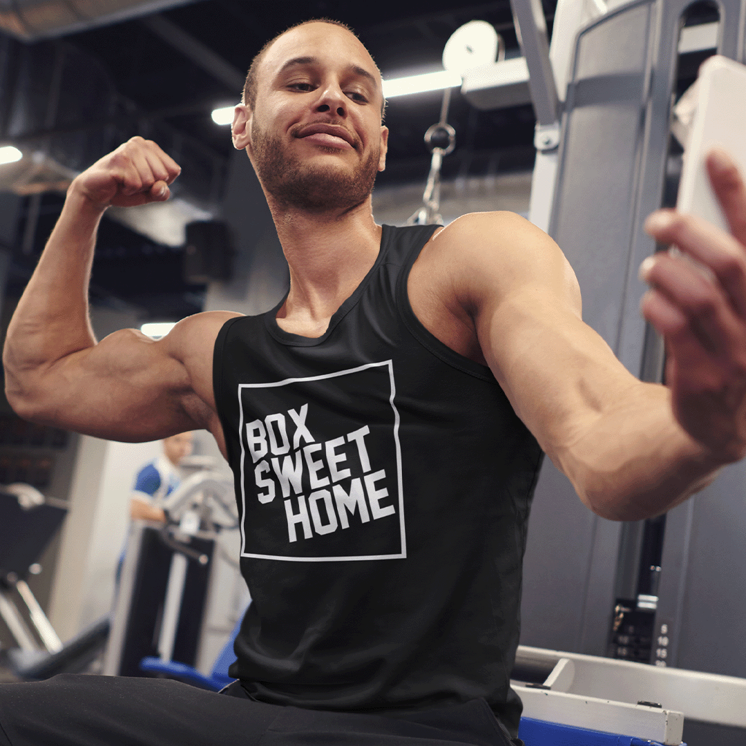 Nome do produto: REGATA BOX SWEET HOME