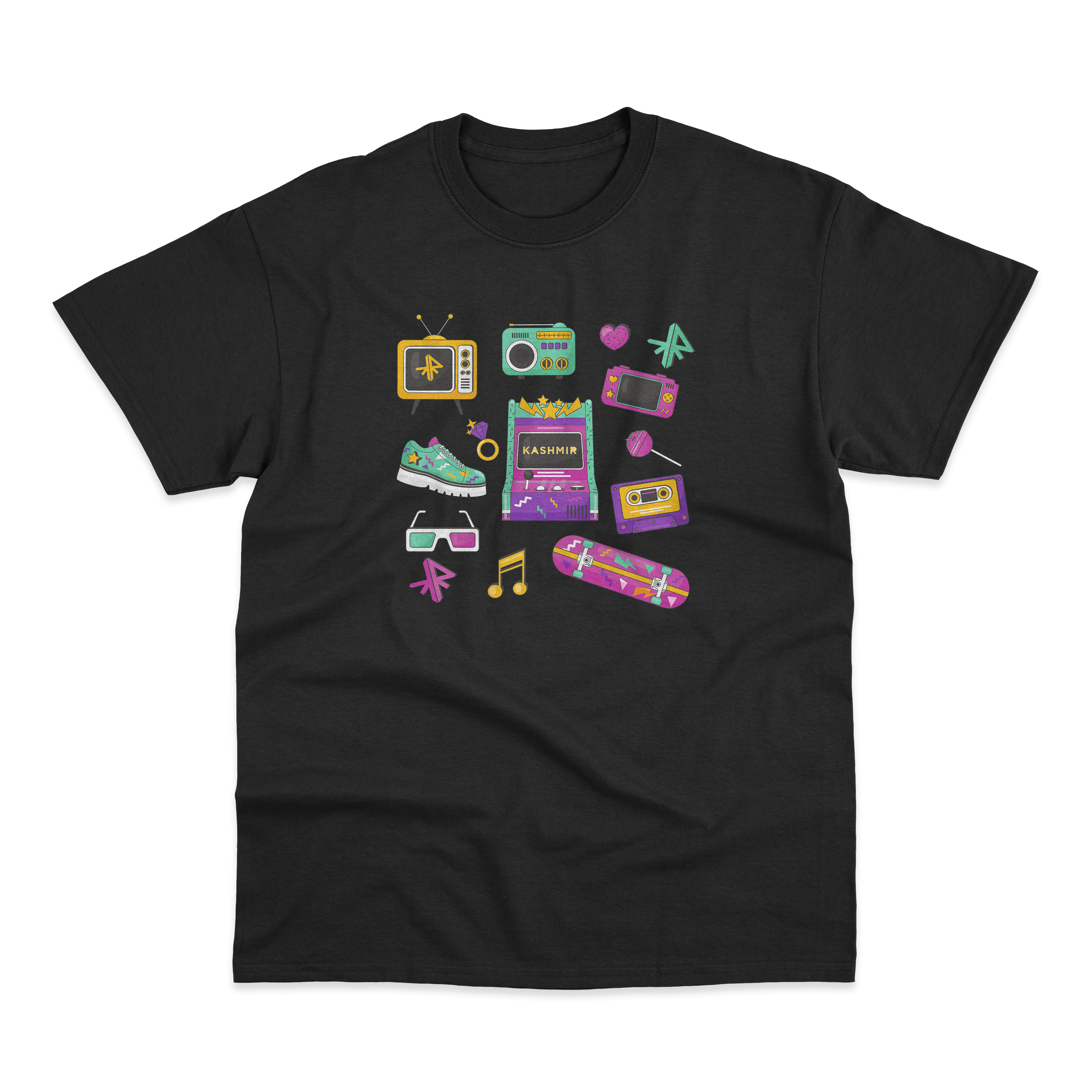 Nome do produto: CAMISETA KASHMIR ANOS 80