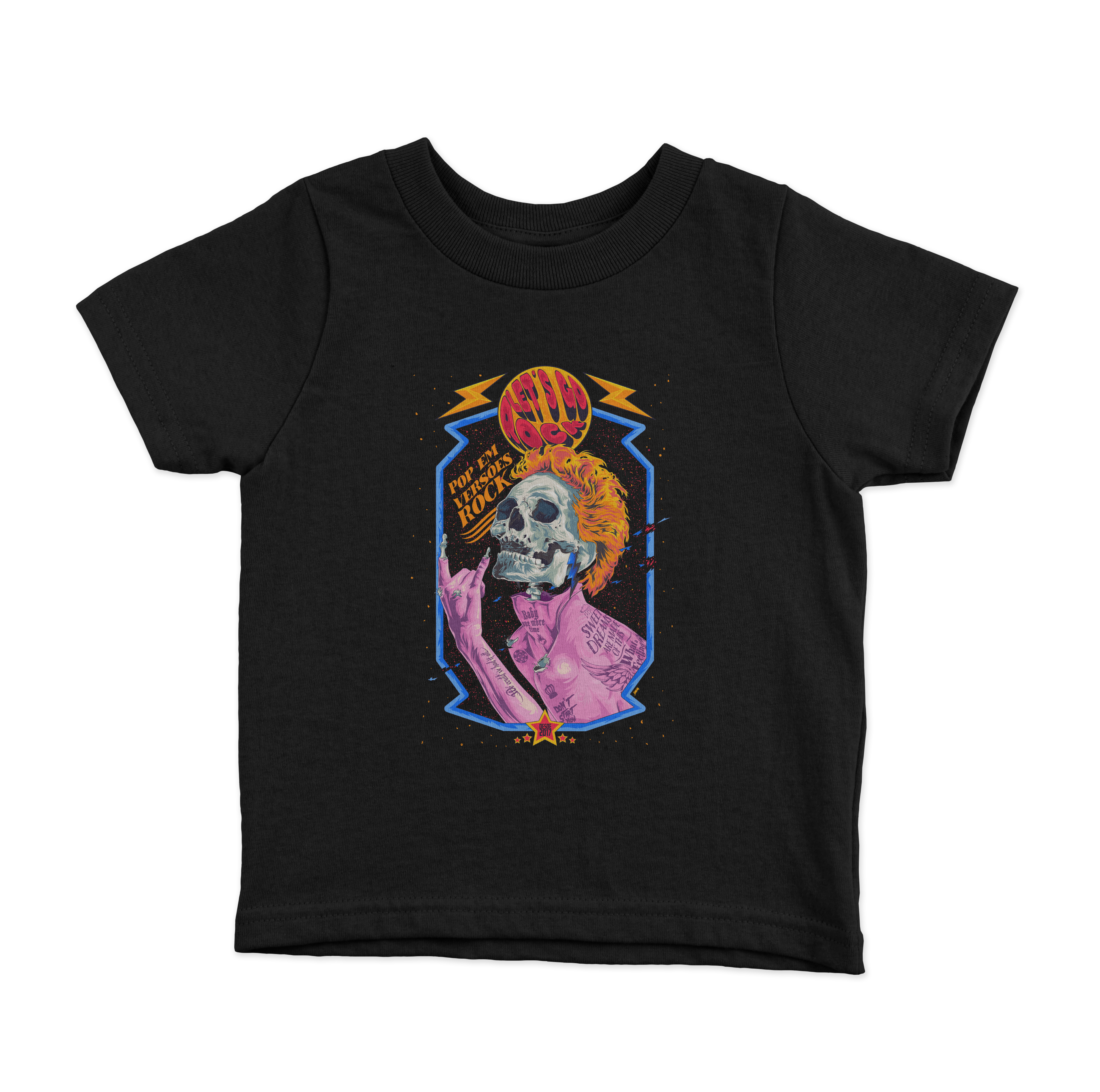 Nome do produto: INFANTIL LET\'S GO ROCK - POSTER