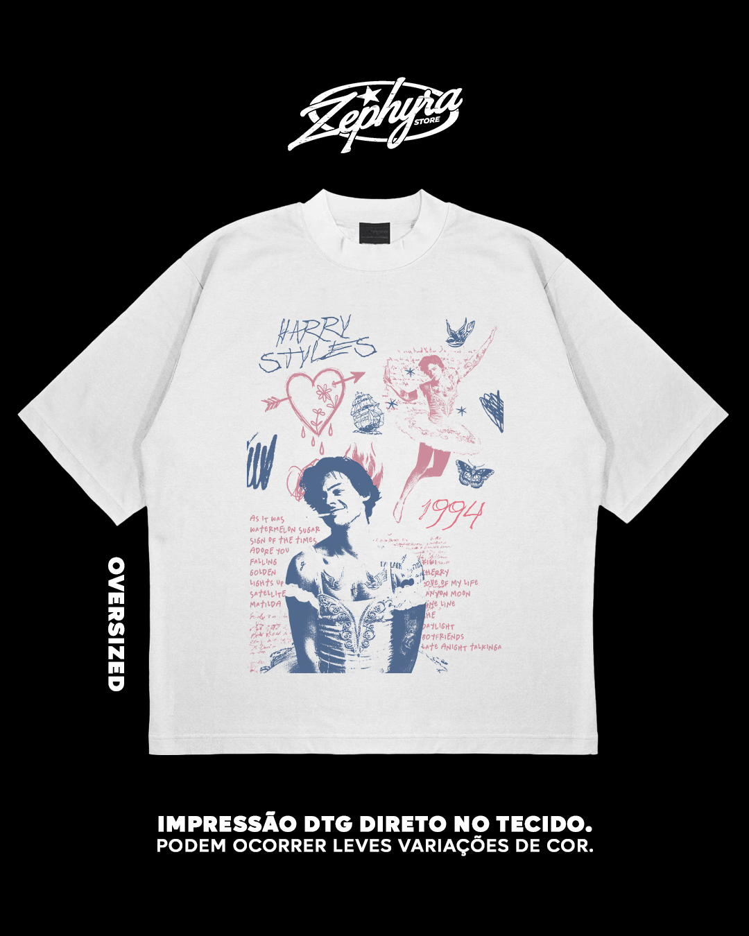 Nome do produto: Oversized - Harry Styles - 1994