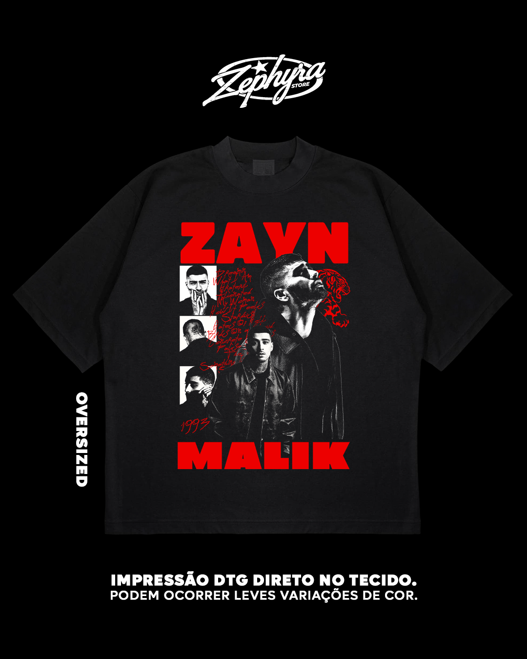 Nome do produto: Oversized - Zayn Malik - Dreamin