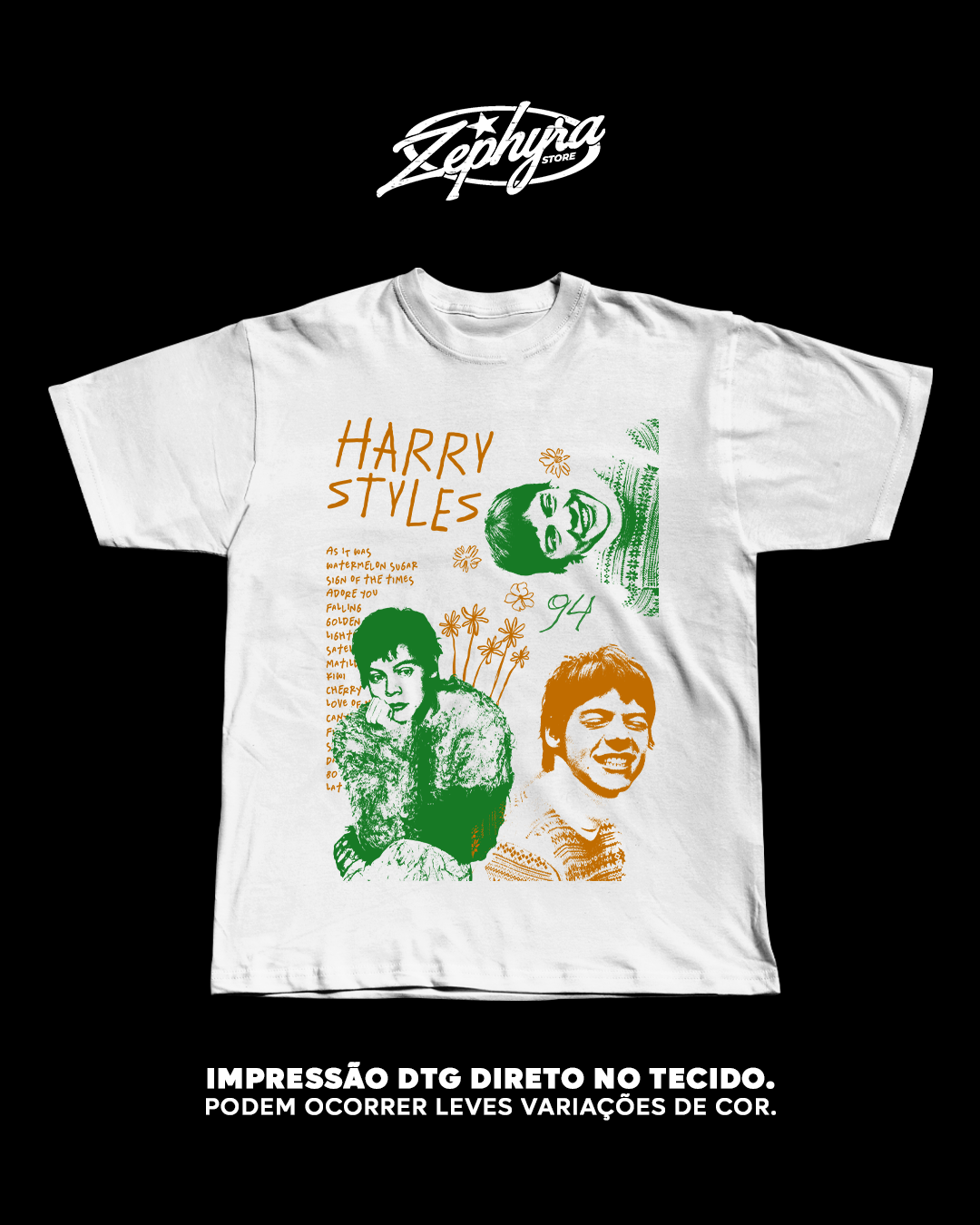 Nome do produto: Tradicional - Harry Styles