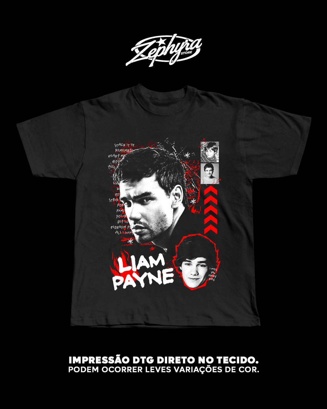 Nome do produto: Tradicional - Liam Payne