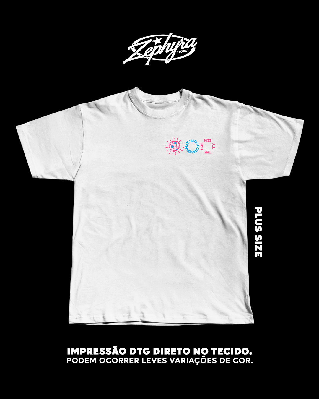 Nome do produto: Plus Size - Harry Styles - DISCO | Frente - Verso