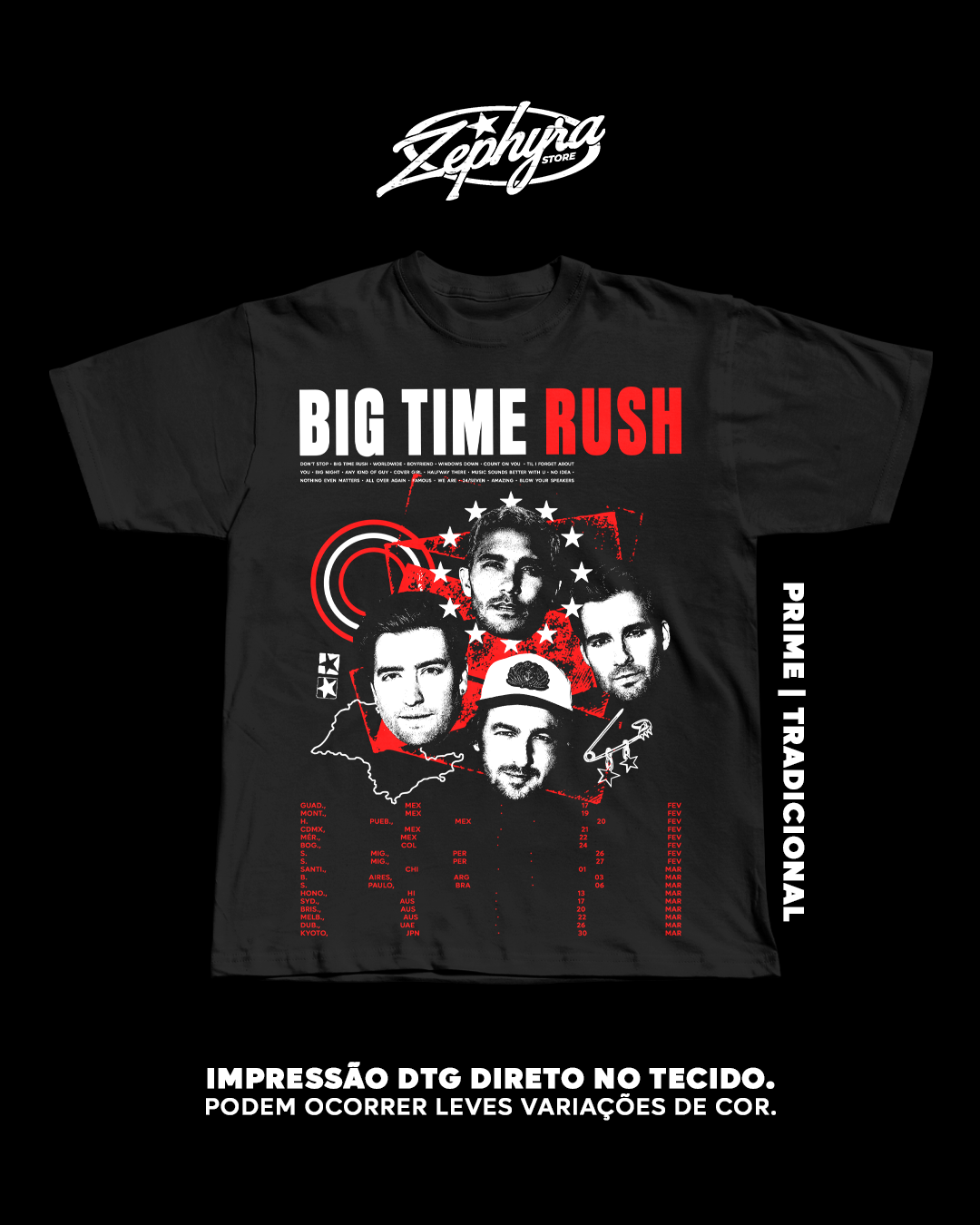 Nome do produto: Tradicional - Big Time Rush - BTR