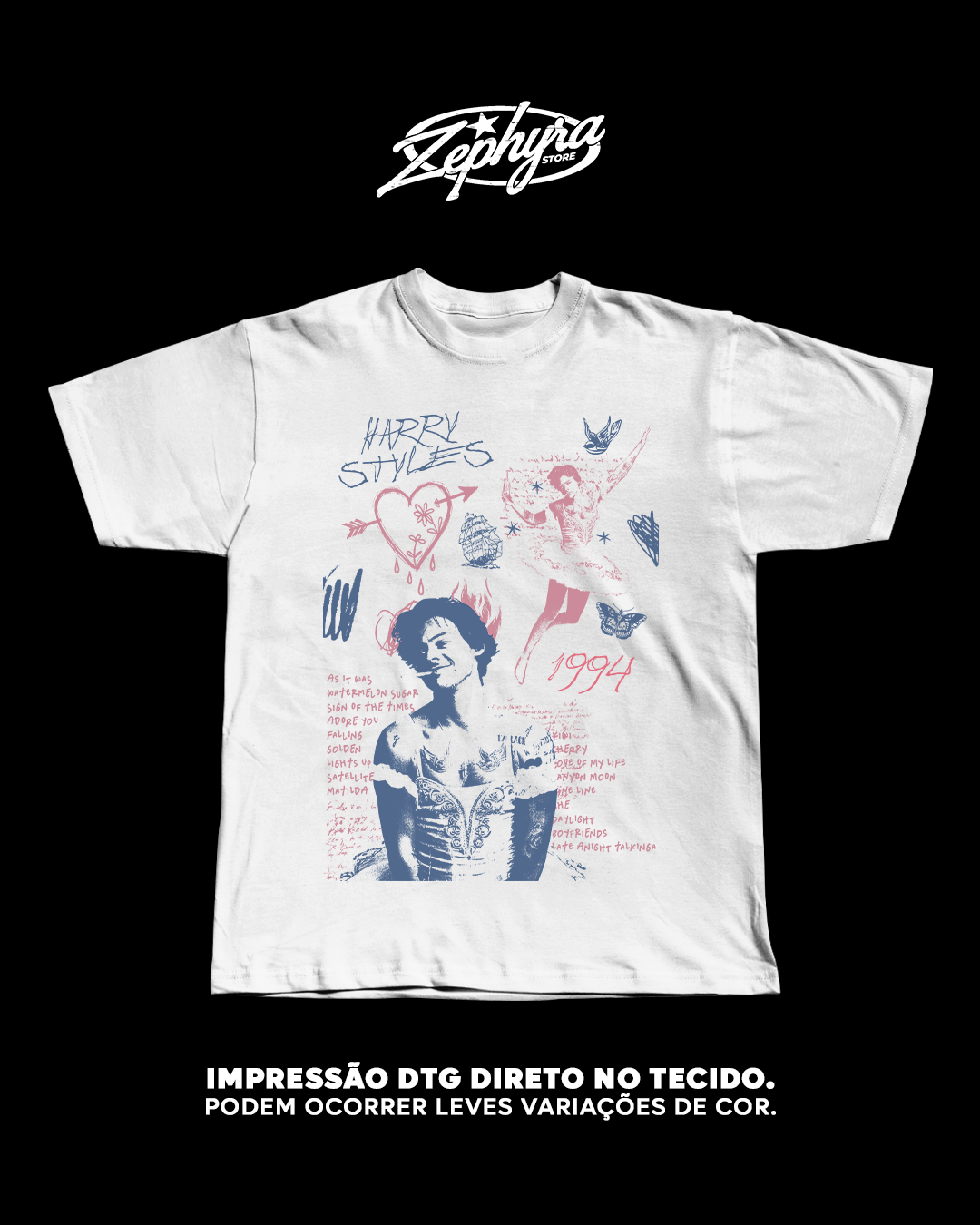 Nome do produto: Tradicional - Harry Styles - 1994