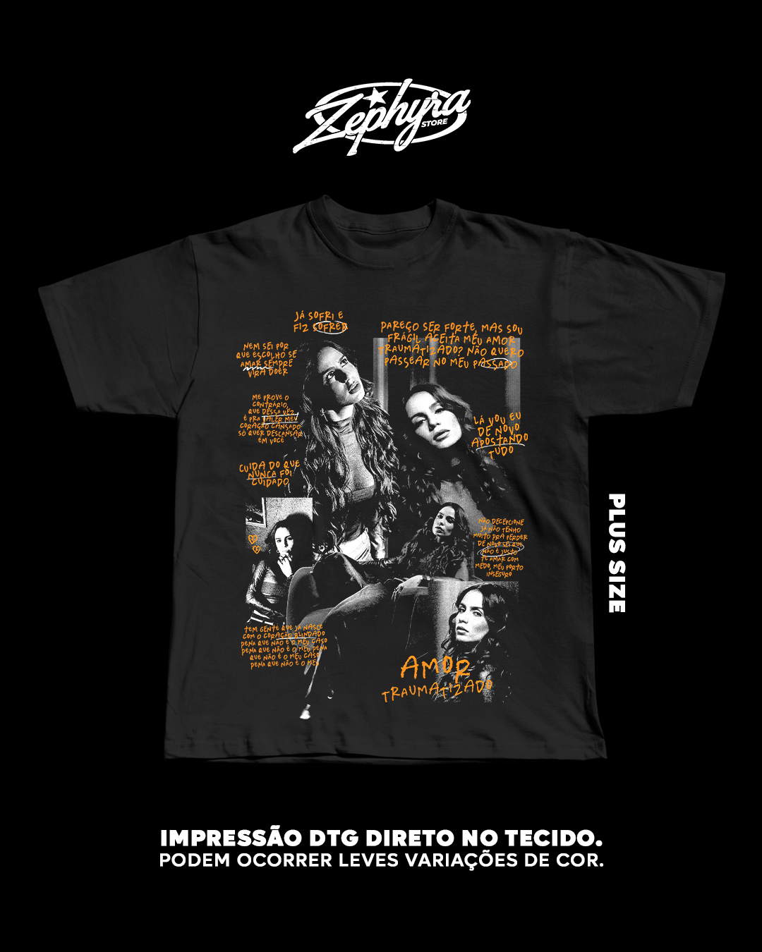 Nome do produto: Plus Size - CB - Amor Traumatizado