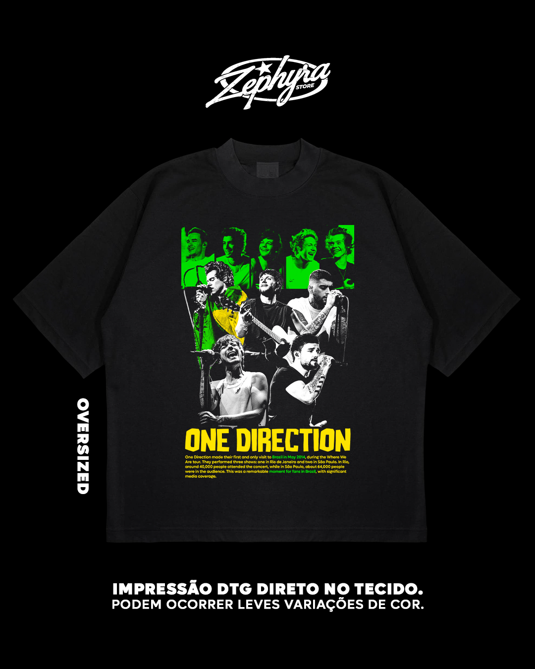 Nome do produto: Oversized - One Direction - BR