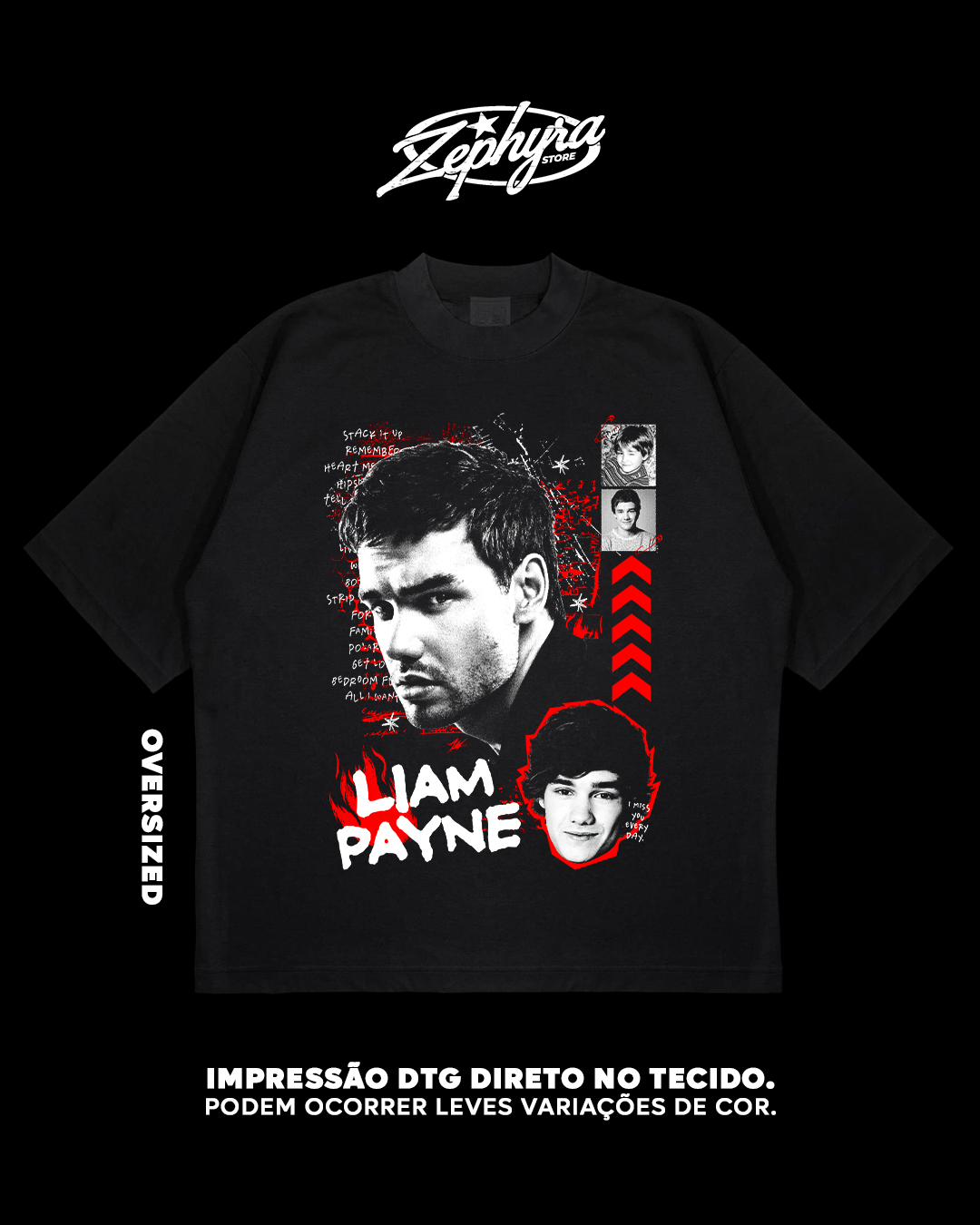 Nome do produto: Oversized - Liam Payne