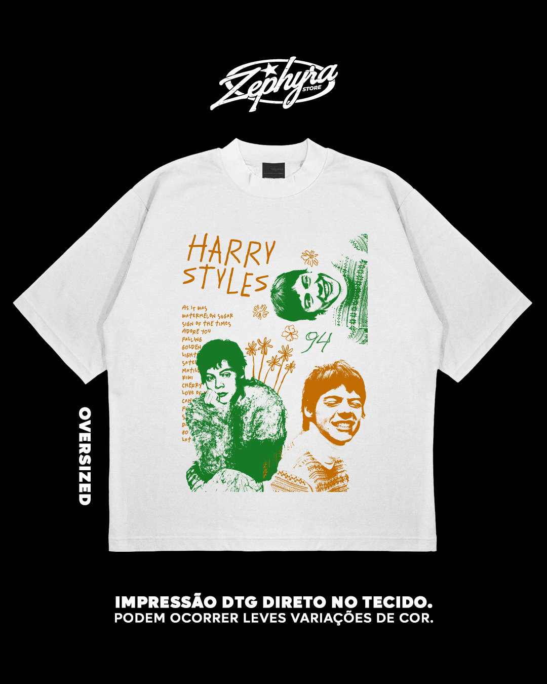 Nome do produto: Oversized - Harry Styles