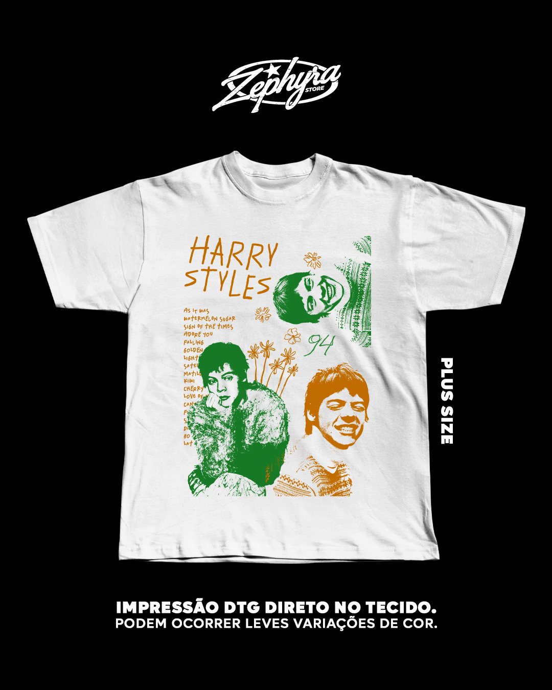 Nome do produto: Plus Size - Harry Styles 