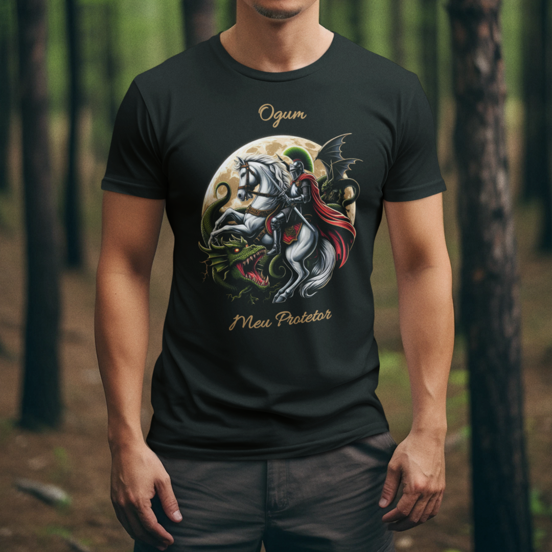 Nome do produto: Camiseta Unissex Ogum