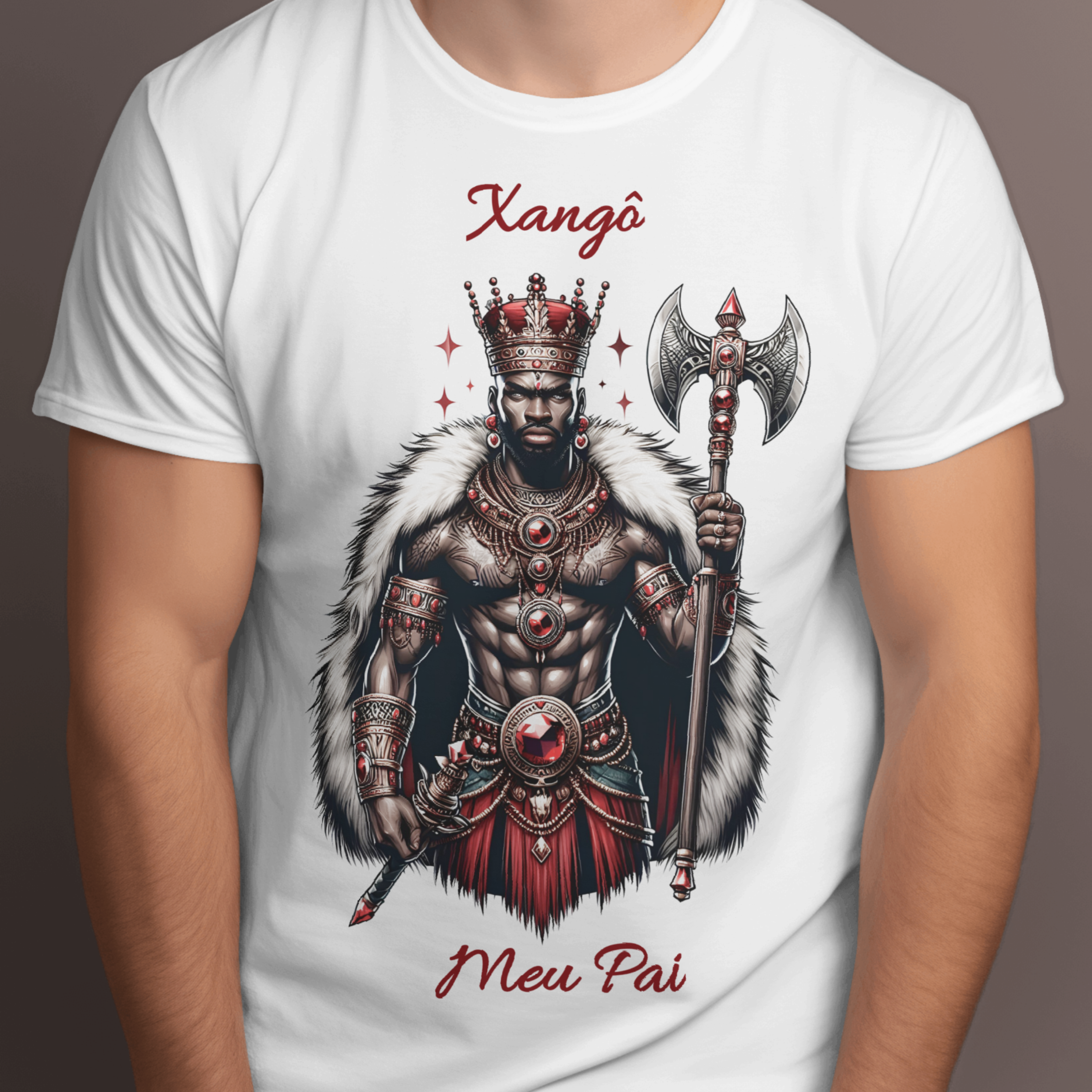 Nome do produto: Camiseta Unissex Xango