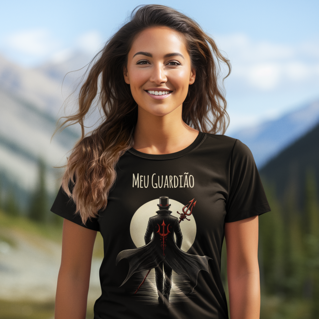 Nome do produto: Camiseta Exú Tranca Ruas