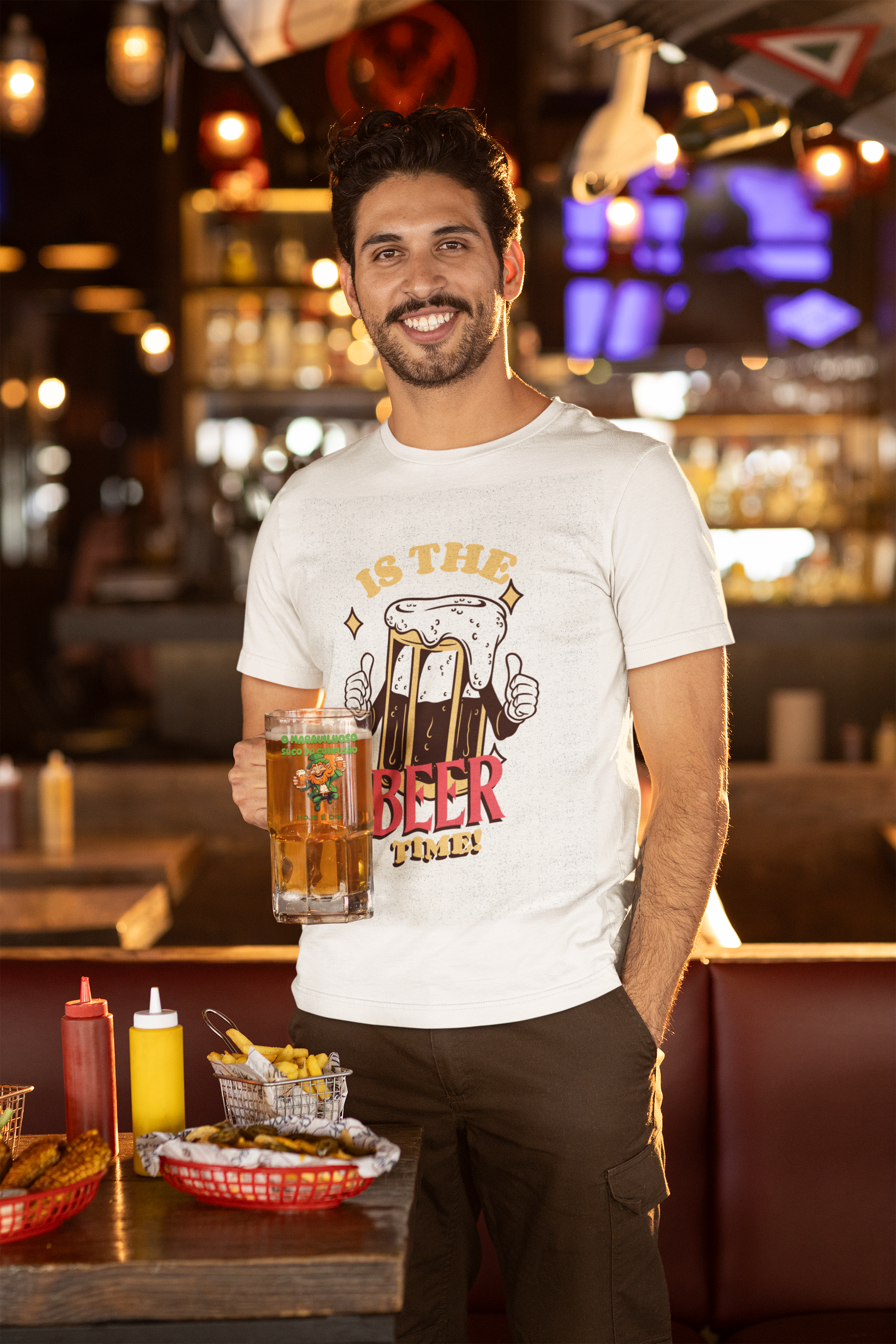 Nome do produto: CAMISETA PRIME IS THE BEER TIME