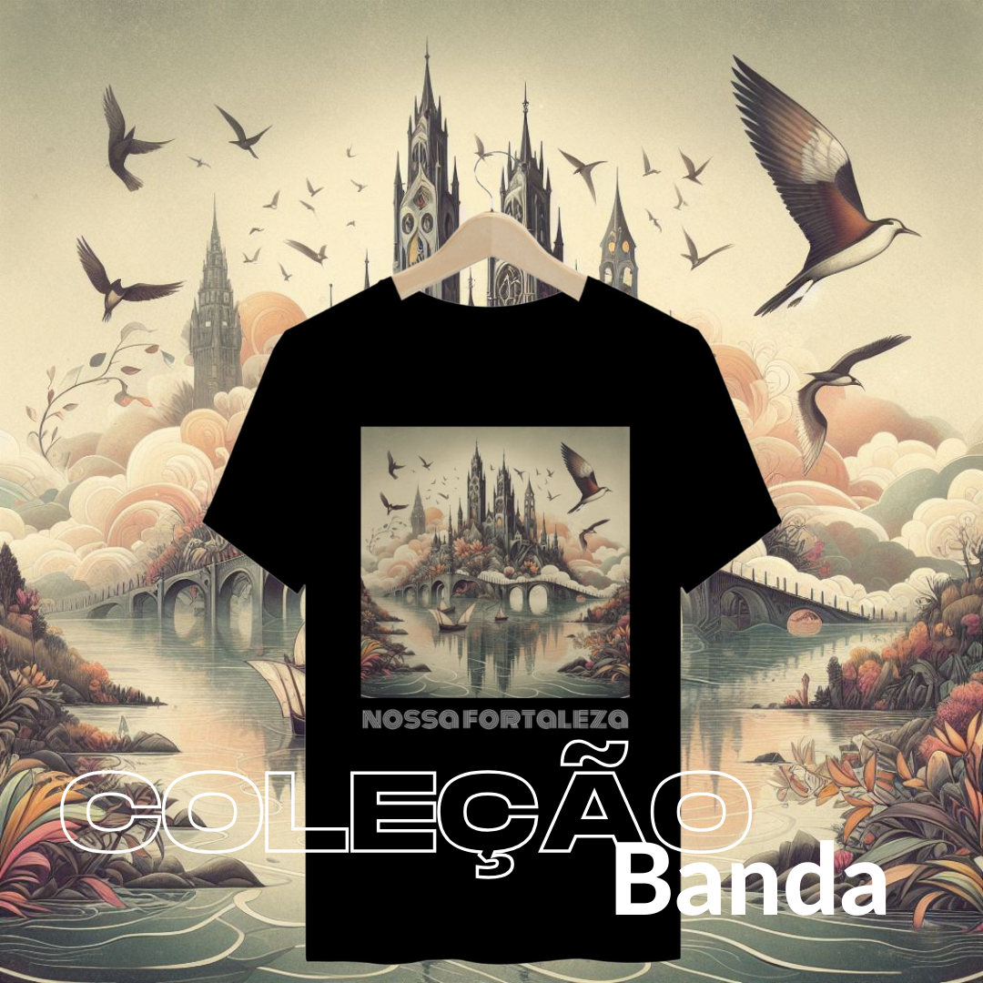Camiseta Nossa Fortaleza Paisagens