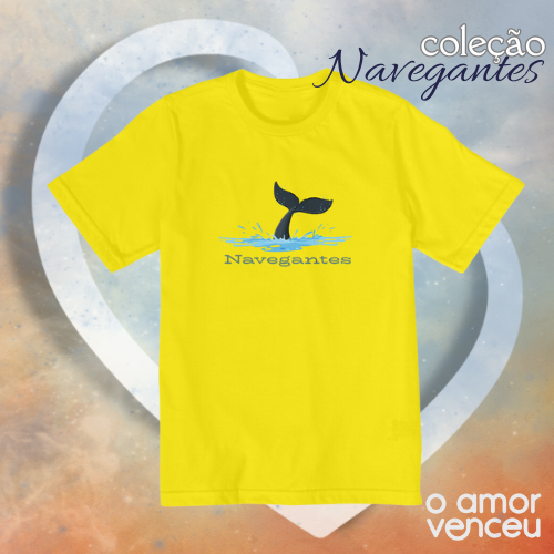 Camiseta Quality Infantil Navegantes Mergulho