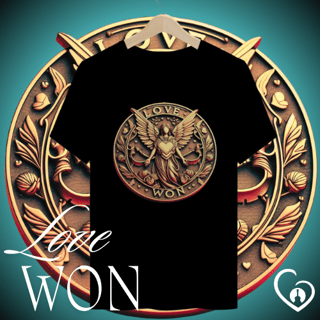 Camiseta Quality Love Won Contemporânea