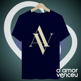Camiseta Quality Amor Venceu Letras