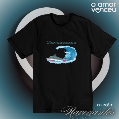 Camiseta Quality Infantil Navegantes Ondas