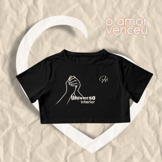 Camisa Cropped Fé