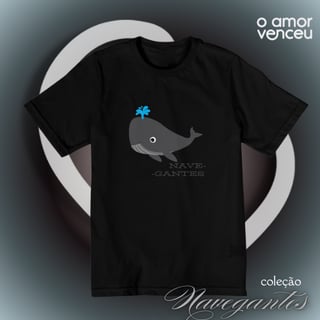 Camiseta Quality Infantil Navegantes dos Mares
