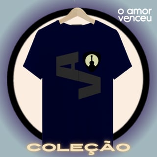 Camiseta Quality Amor Venceu Iniciais Marca