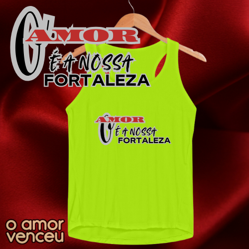 Regata Feminina Sportv Dry UV Nossa Fortaleza Família