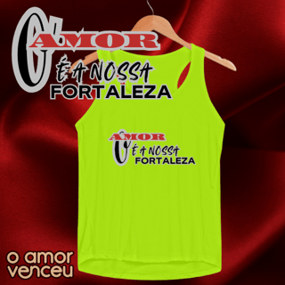 Regata Feminina Sportv Dry UV Nossa Fortaleza Família