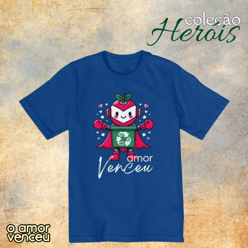 Camiseta Quality Infantil Tomate Jurek