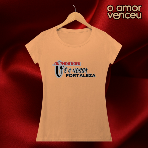 Nome do produto: Baby Long Estonada Nossa Fortaleza Família