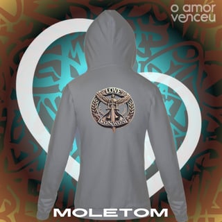 Moletom Com Zíper Love Won Won