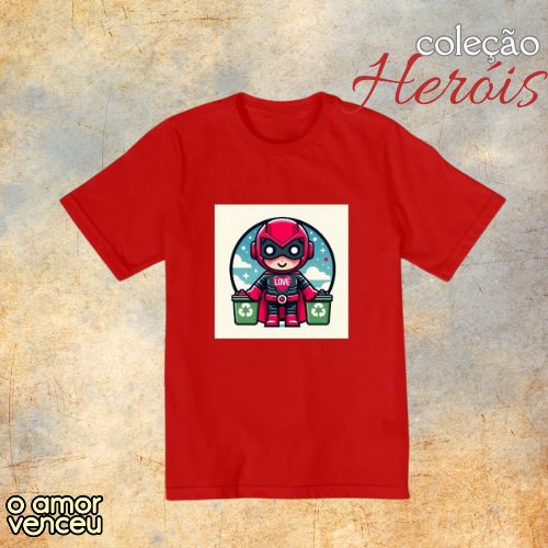 Camiseta Infantil Jurek Ação