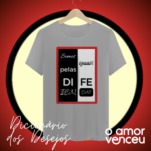 Camiseta Quality Dicionário Iguais