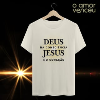 Camiseta Prime Amor Venceu Sabedoria