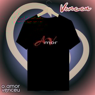 Camiseta Quality Amor Vermelho