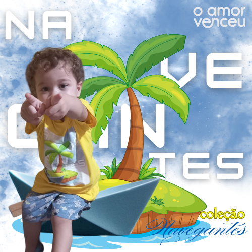 Camiseta Quality Infantil Navegantes Destino
