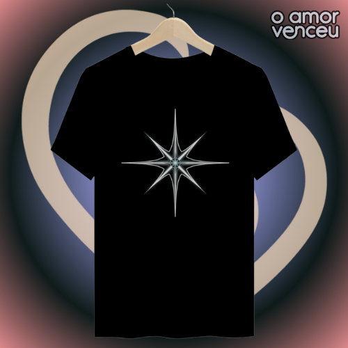 Camiseta Quality Amor Venceu Estrela