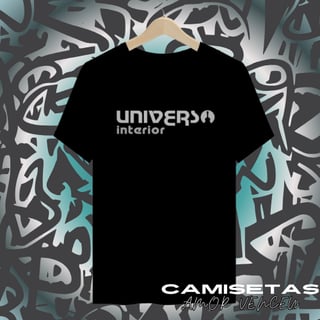 Camiseta Quality Universo Interior Música